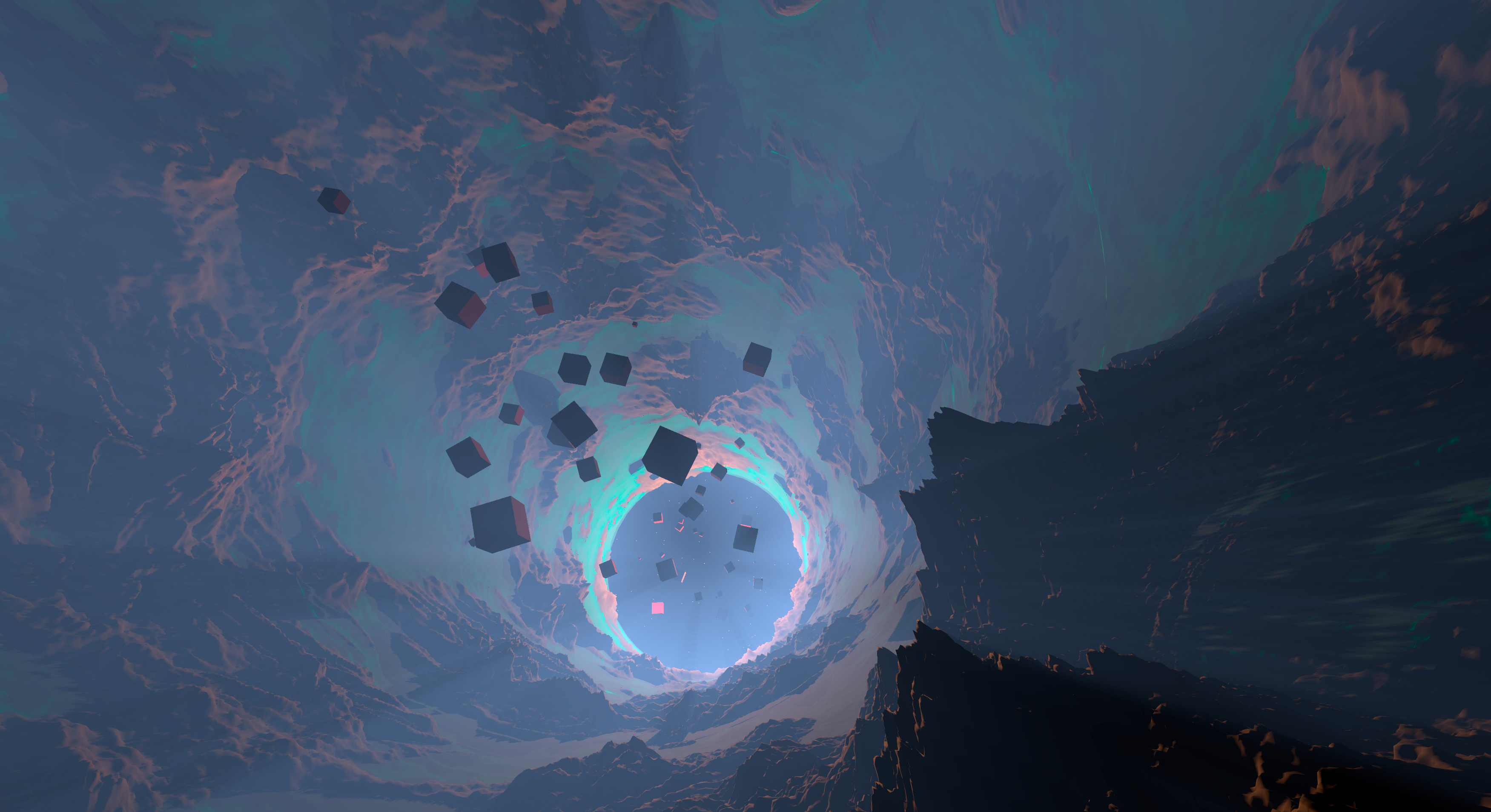 Habitat project preview (O'Neill cylinder orbital habitat vignette)